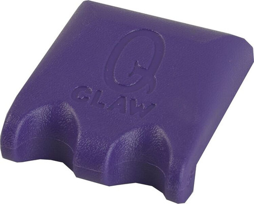 Q-Claw QCLAW Portable Pool/Billiards Cue Stick Holder/Rack - 2 Place - Purple