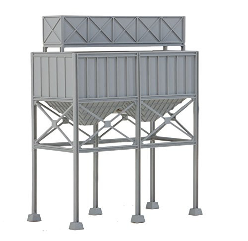 Walthers Cornerstone HO Scale Building/Structure Kit Aggregate Bins
