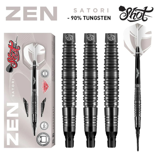 Shot Darts Zen Satori Soft Tip Dart Set - 18g