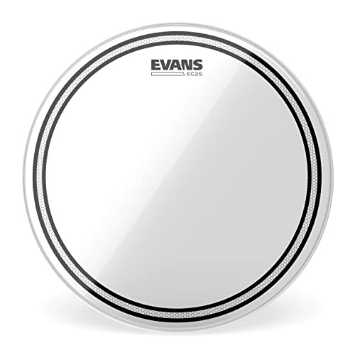 Evans EC2 Series TT08EC2S Resonant Two Ply 8" Clear Drumhead Drum Head
