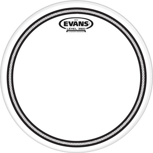 Evans EC2 Series TT14EC2S Batter Two Ply 14" Clear Drumhead Drum Head