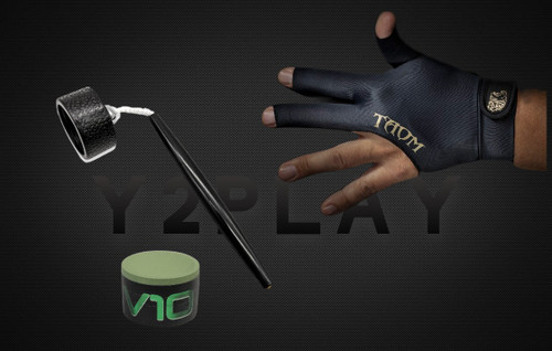 Circle Pocket Chalker Pack - Taom V10 Chalk and Taom Left Hand Extra Large Glove