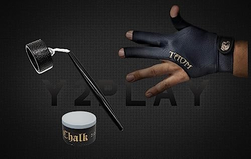 Circle Pocket Chalker Pack - Taom Pool 2.0 Chalk and Taom Right Hand Large Glove