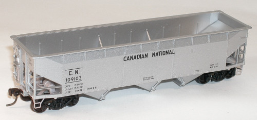 Accurail HO Scale Kit AAR 70-Ton 3-Bay Hopper Canadian National/CN #109103