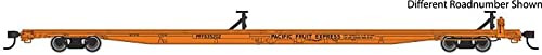 Walthers HO Scale 85' General American G85 Flatcar Pacific Fruit Express #835235