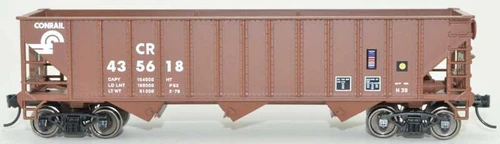 Bowser HO Scale 70-Ton 12-Panel 3-Bay Hopper Conrail/CR (H39 Style) #435618