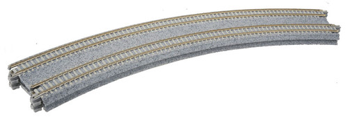 Kato N Scale UniTrack Concrete Double Superelevated Curve 45° 15in/19in 2-Pack