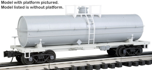 Atlas O Scale 11,000-Gallon Tank Car Without Platform - 3-Rail - Undecorated