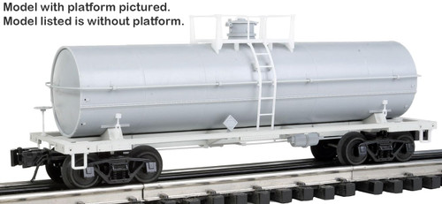 Atlas O Scale 11,000-Gallon Tank Car Without Platform - 3-Rail - Undecorated