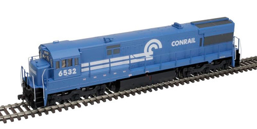 Atlas HO Scale GE U28C (DCC/LokSound) Conrail/CR (Blue/White) #6523