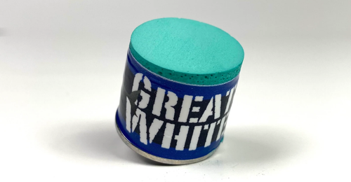 Outsville Great White Billiard/Pool Cue Chalk - Green w/ Belt Clip