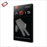 Cuetec AXIS Pool/Billiards Gray Glove; Right Bridge Hand, Medium