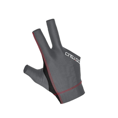 Cuetec AXIS Pool/Billiards Gray Glove; Right Bridge Hand, Medium