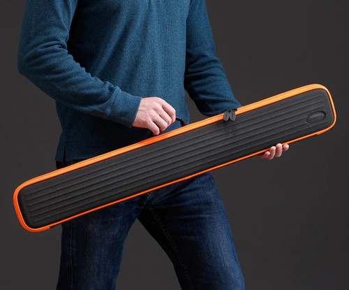 Casemaster by GLD Parallax Pool/Billiards 1 Butt/1Shaft Cue Case in Orange