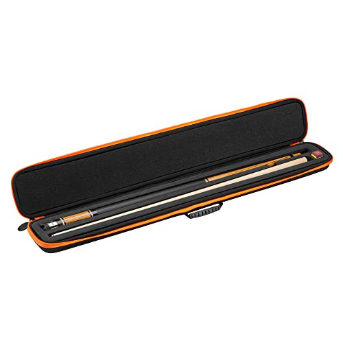 Casemaster by GLD Parallax Pool/Billiards 1 Butt/1Shaft Cue Case in Orange