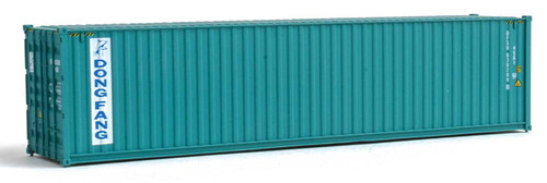Walthers HO Scale 40' Hi-Cube Corrugated-Side Container Dong Fang (Green/White)