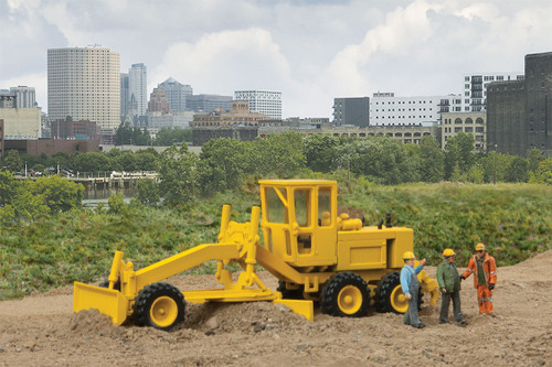Walthers HO Scale Road Grader Construction Vehicle (Unassembled Kit)