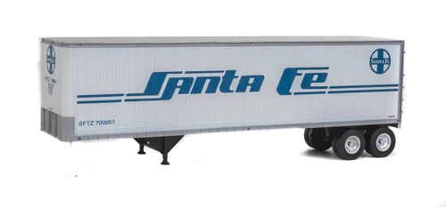 Walthers HO Scale 40' Trailmobile Trailer 2-Pack Atchison Topeka & Santa Fe/ATSF