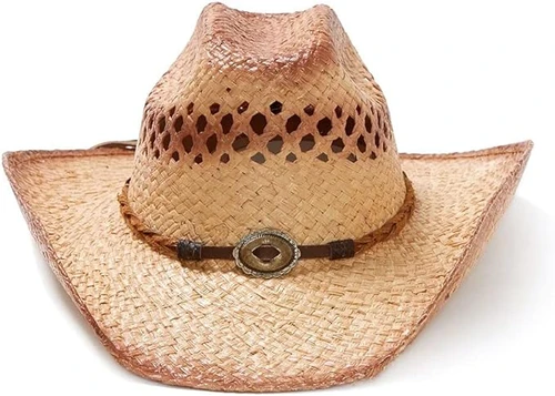 Stetson Big River Shapeable Straw Cowboy Western Hat - Medium