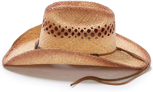 Stetson Big River Shapeable Straw Cowboy Western Hat - Large