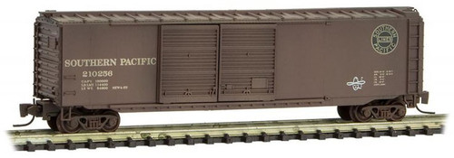 Micro-Trains MTL Z-Scale 50ft Box Car Southern Pacific/SP (Hobo Tagged) #210256