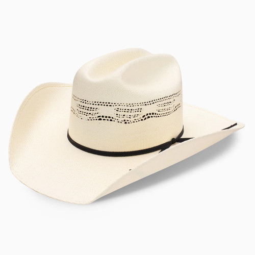 Resistol Denison Double RR Collection 7X Bangora Straw Cowboy Hat - Size 7 1/2