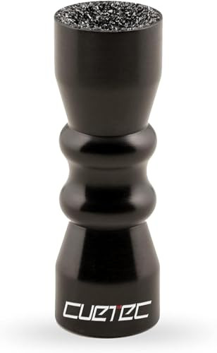 Cuetec Cues Bowtie 3-in-1 Shaper/Scuffer/Tip Pick Pool/Billiards Tool - Black