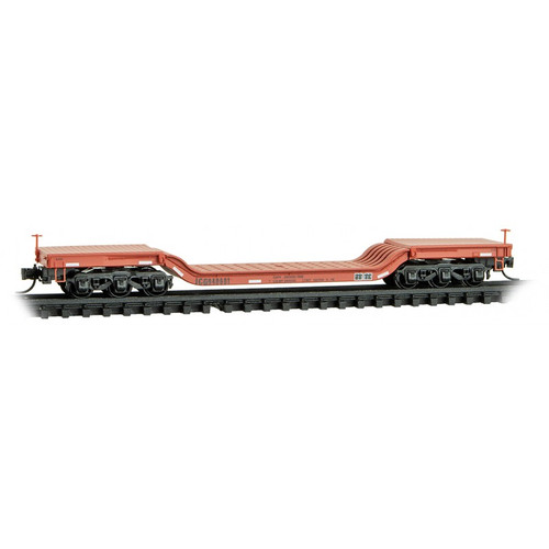 Micro-Trains MTL N-Scale Heavyweight Flat Car Illinois Central Gulf #940601