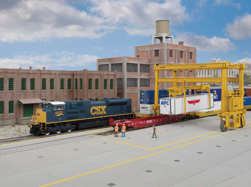 Walthers Cornerstone HO Scale Building/Structure Kit Intermodal Yard Pavement