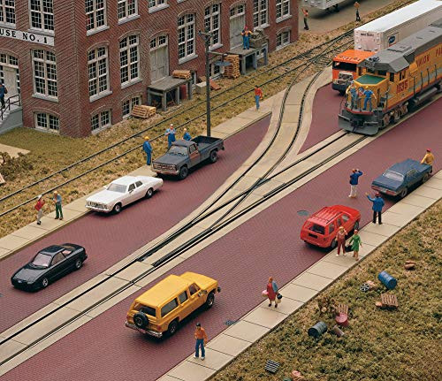 Walthers Cornerstone HO Scale Building/Structure Kit Street Track Insert Set