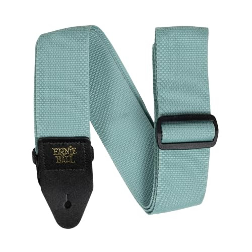 Ernie Ball P05375 Polypro Bass/Guitar Strap - Tidal Green