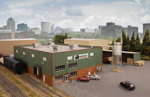Walthers Cornerstone HO Scale Building/Structure Kit Modern Furniture Factory