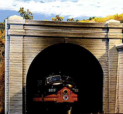 Chooch Enterprises N Scale Double Track Concrete Tunnel Portal 2-Pack