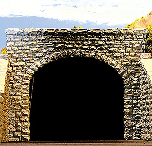 Chooch Enterprises N Scale Double Track Random Stone Tunnel Portal 2-Pack