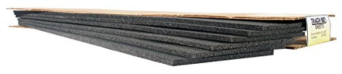 Woodland Scenics HO Scale Track-Bed Roadbed Material - 5 x 24 x 3/16" 6-Pack