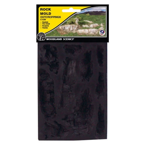 Woodland Scenics Model Railroad Landscape Rock Molds Outcroppings
