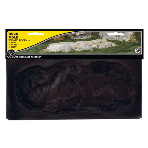 Woodland Scenics Model Railroad Landscape Rock Molds Washed Rock