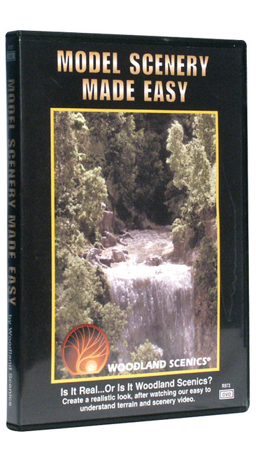 Woodland Scenics Model Railroad Landscape DVD - Model Scenery Made Easy