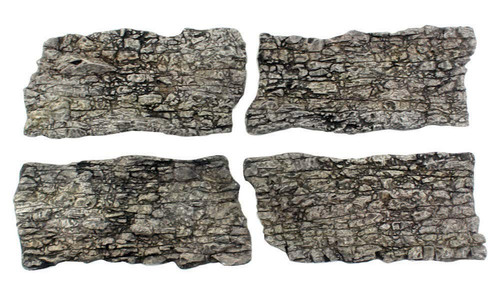 Woodland Scenics Model Railroad Landscape Rock Faces (Ready Rocks) 4 Pieces