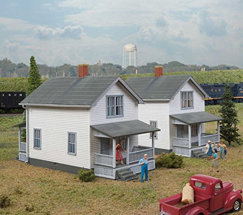 Walthers Cornerstone HO Scale Building/Structure Kit Company House (2-Pack)