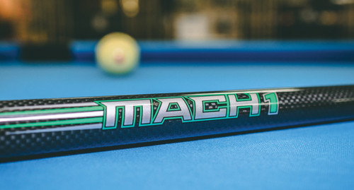 McDermott VQM1 Mach 1 Carbon Fiber Break Pool/Billiard Cue - No Wrap