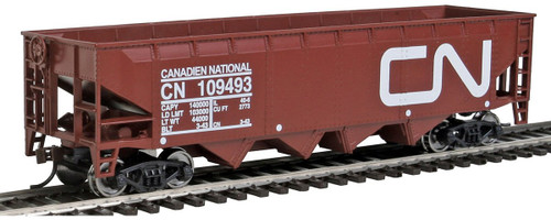 Walthers Trainline HO Scale Offset Hopper Train Car Canadian National/CN #109493