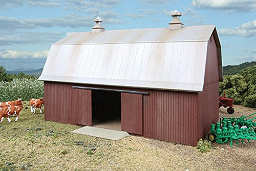 Walthers Cornerstone HO Scale Building/Structure Kit Meadowhead Barn/Farm Series
