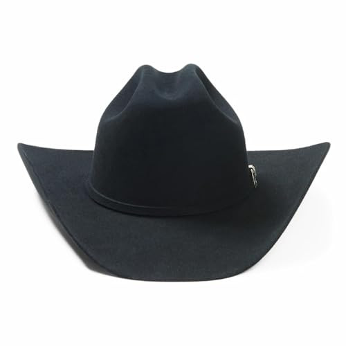 Stetson 6X Skyline Black Felt Cowboy Western Hat - Size 7 1/2