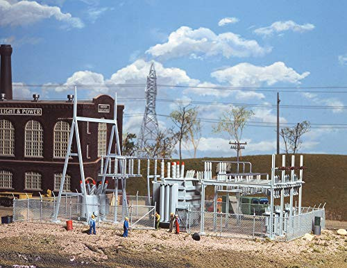 Walthers Cornerstone HO Scale Building/Structure Kit Light & Power Substation