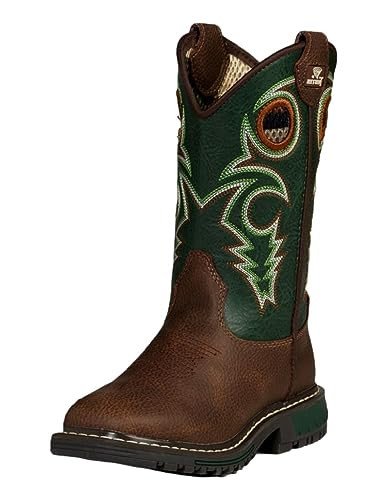 M&F Western Twister Blaise Childrens Forest Green Boots - Size 3