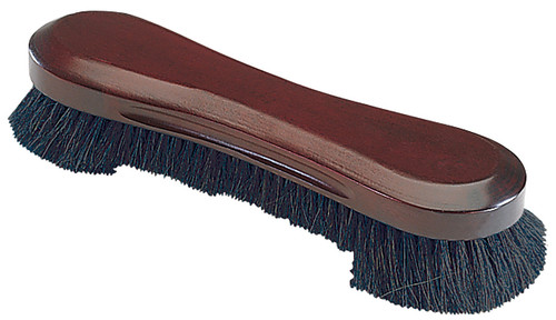 10.5" Heavy Duty Wood Handle/Horse Hair Pool/Billiards Cleaning Table Brush - Cherry