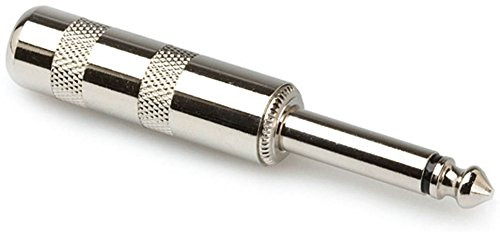 HOSA - PLG-025W - Connector - 1/4 in TS - Wide Opening