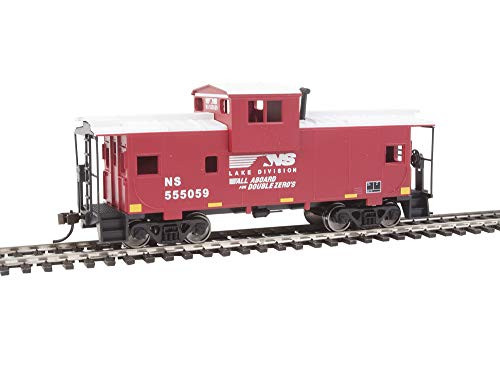Walthers Trainline HO Scale Wide Vision Caboose Car Norfolk Southern/NS Red