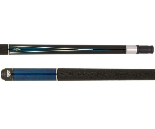 Summit SUML13 Blue Stained Maple, White & Black Points Pool/Billiards Cue Stick